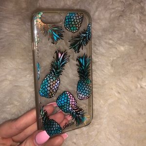 SONIX holographic pineapple iphone case!!!